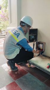 Maintenance services of electrical systems in wastewater treatment
